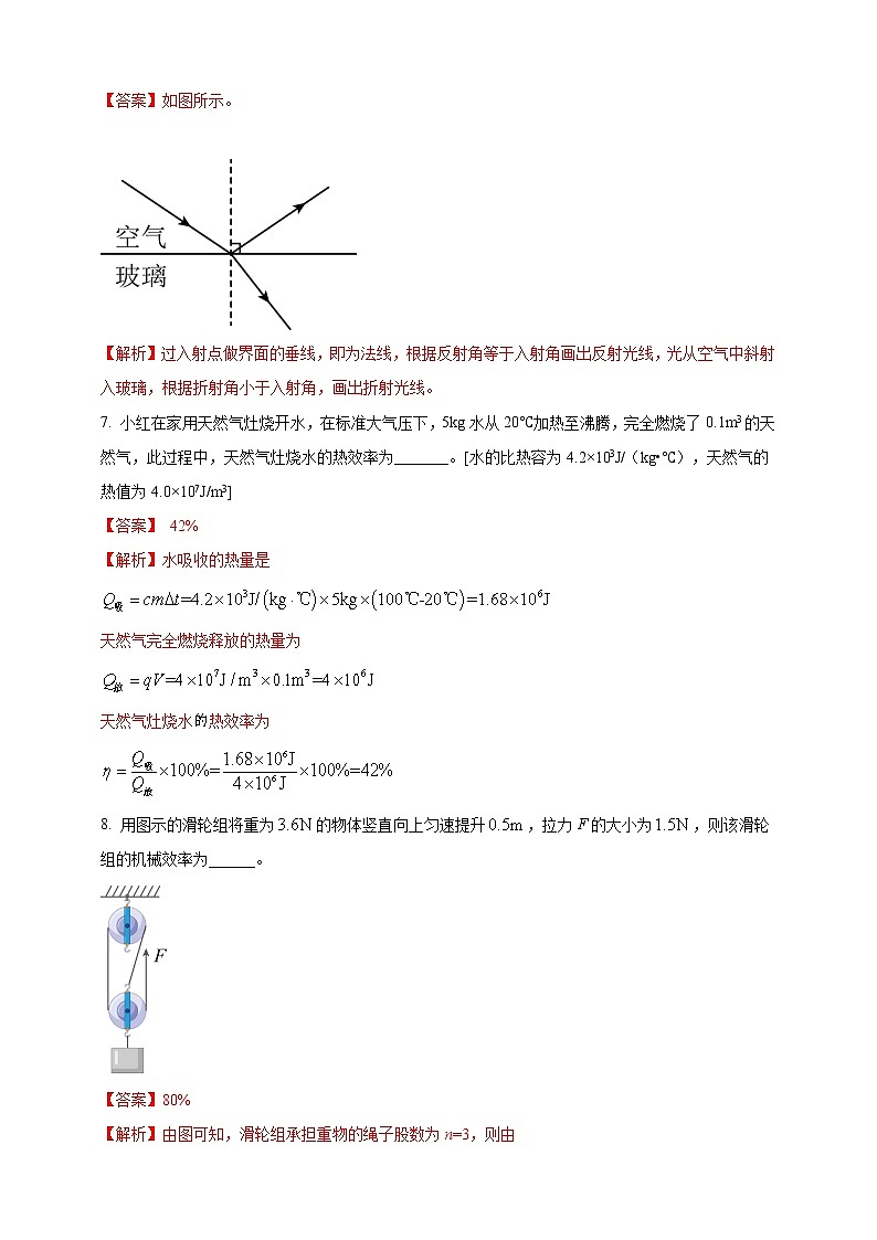 2023年初中學(xué)業(yè)水平考試一模精品物理試卷(安徽省專用)(解析版) 第3頁(yè)