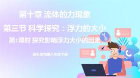 教科版八年级下册3 科学探究：浮力的大小公开课ppt课件