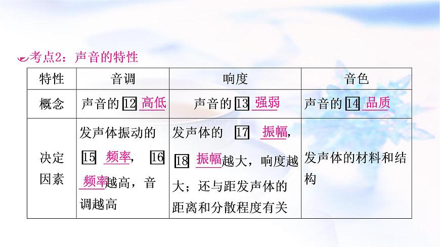 中考物理復(fù)習(xí)第1講聲現(xiàn)象教學(xué)課件第8頁(yè)