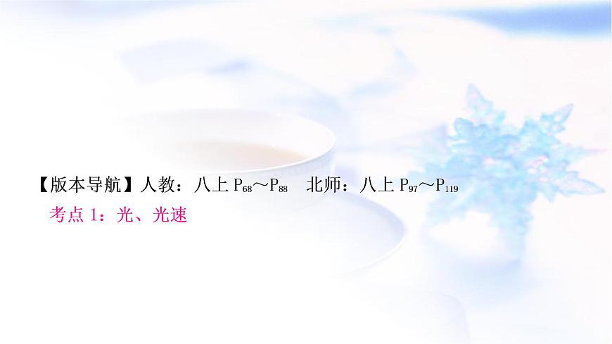 中考物理復(fù)習(xí)第2講光現(xiàn)象教學(xué)課件第3頁(yè)