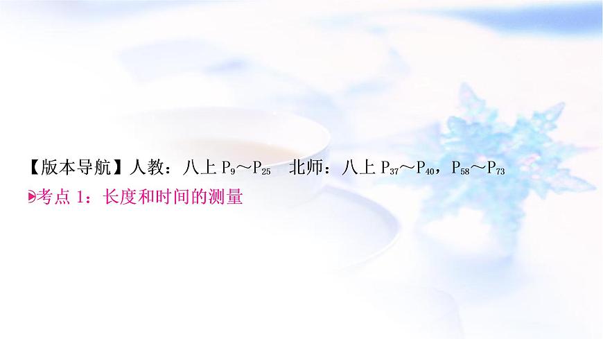 中考物理復(fù)習(xí)第6講機械運動教學(xué)課件第3頁