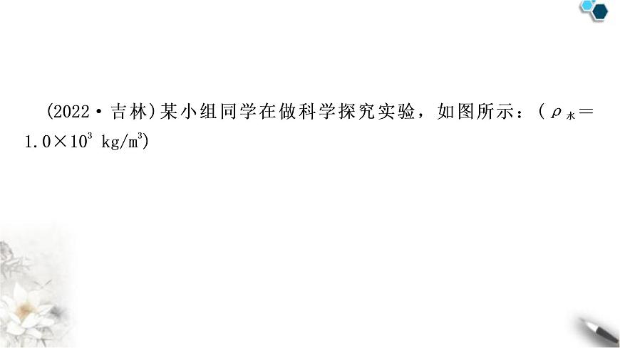 滬粵版中考物理復(fù)習(xí)專題1浮力法測(cè)密度課件第4頁(yè)