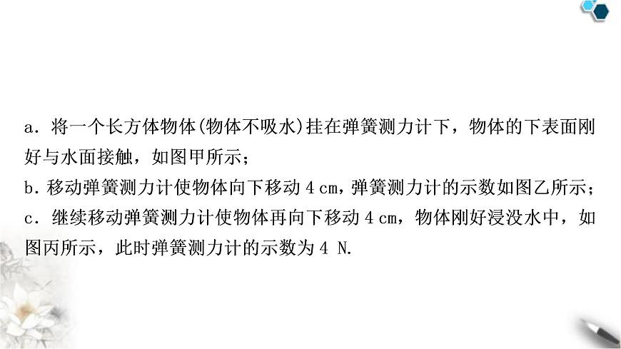滬粵版中考物理復(fù)習(xí)專題1浮力法測(cè)密度課件第5頁(yè)