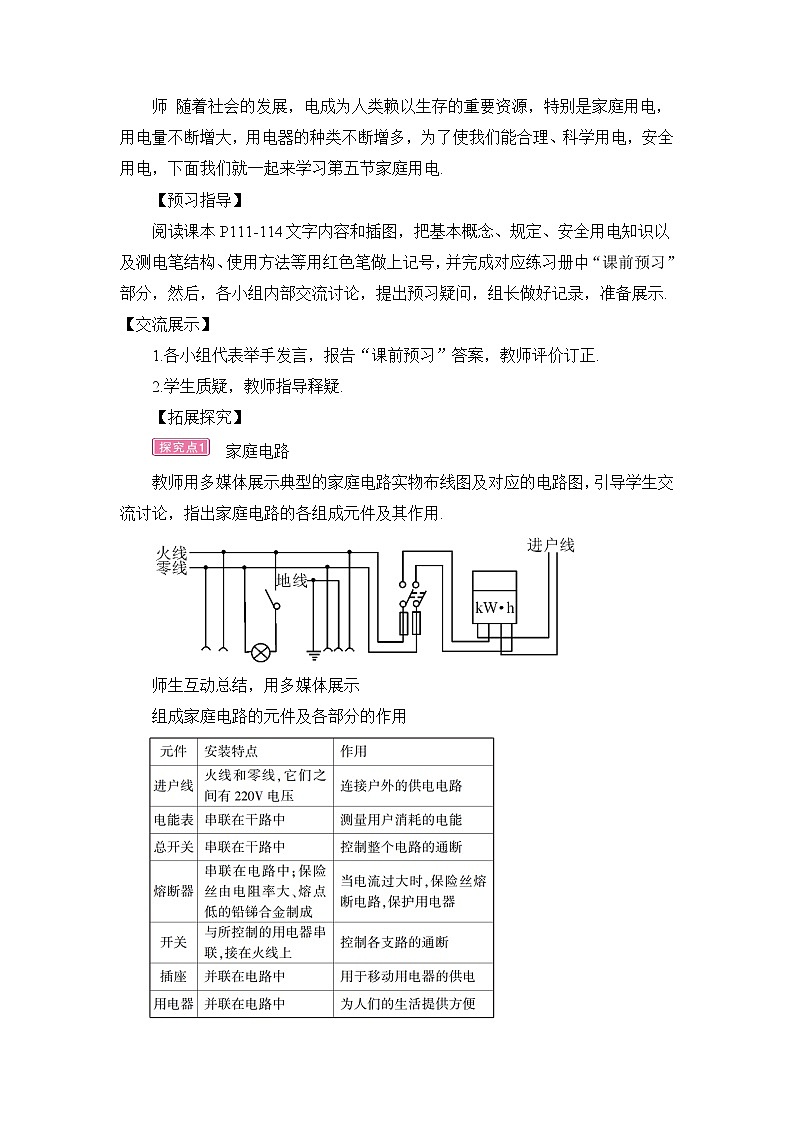 第15章 探究电路 第5节 家庭用电 课件+教案+素材02