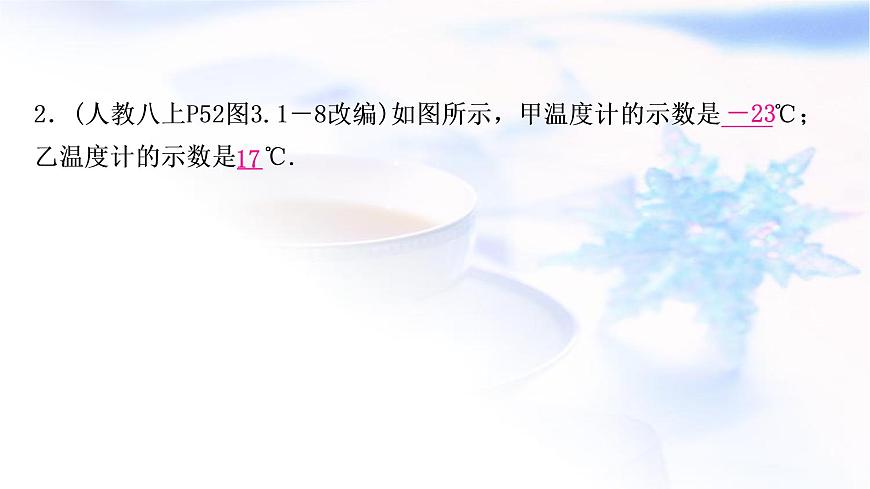中考物理復習第4講物態(tài)變化教學課件第8頁