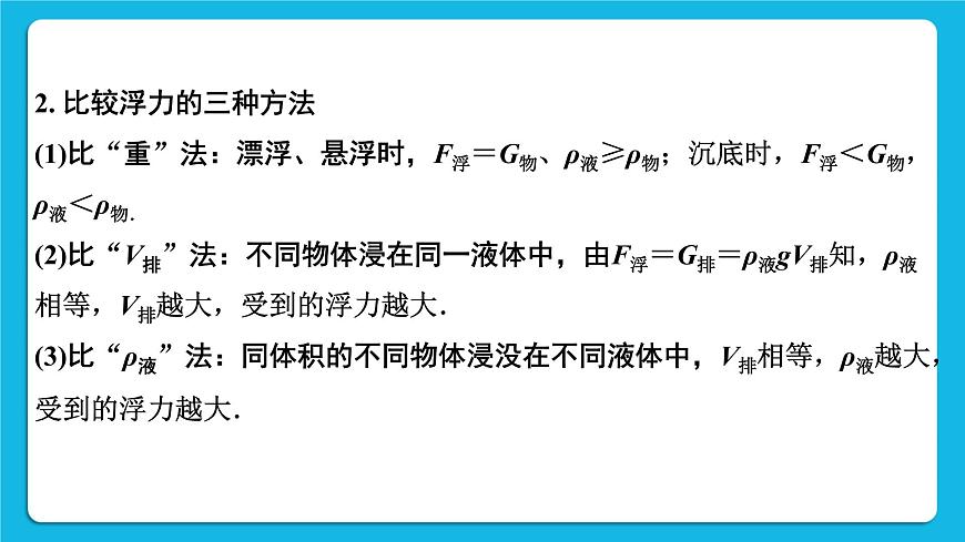 第十講05微專題3 浮力法測密度 課件第4頁
