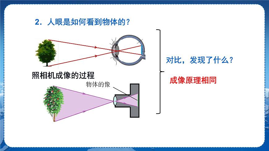廣東教育上?？萍及嫖锢戆四昙壣系谌鹿夂脱劬Φ?節(jié)眼睛與光學(xué)儀器第1課時  教學(xué)課件第5頁