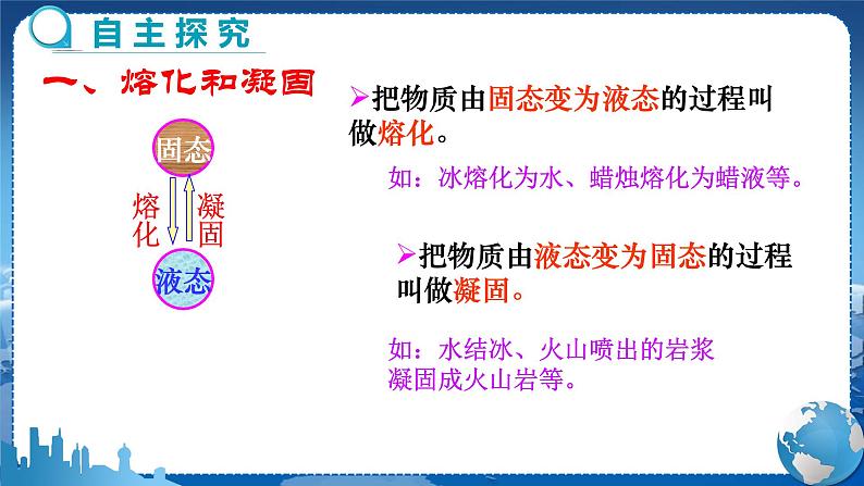 广东教育上海科技版物理八年级上第四章物质的形态及其变化第3节探究熔化和凝固的特点 教学课件第5页