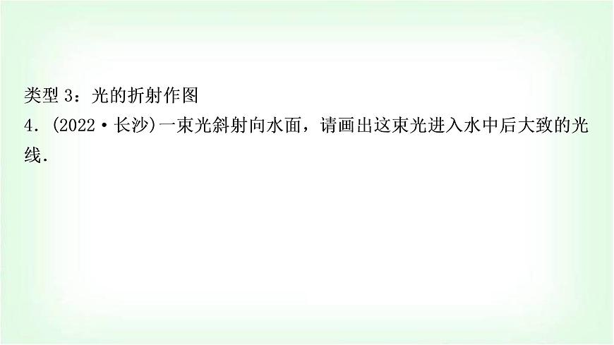 人教版中考物理復(fù)習(xí)題型三作圖題作業(yè)課件第5頁