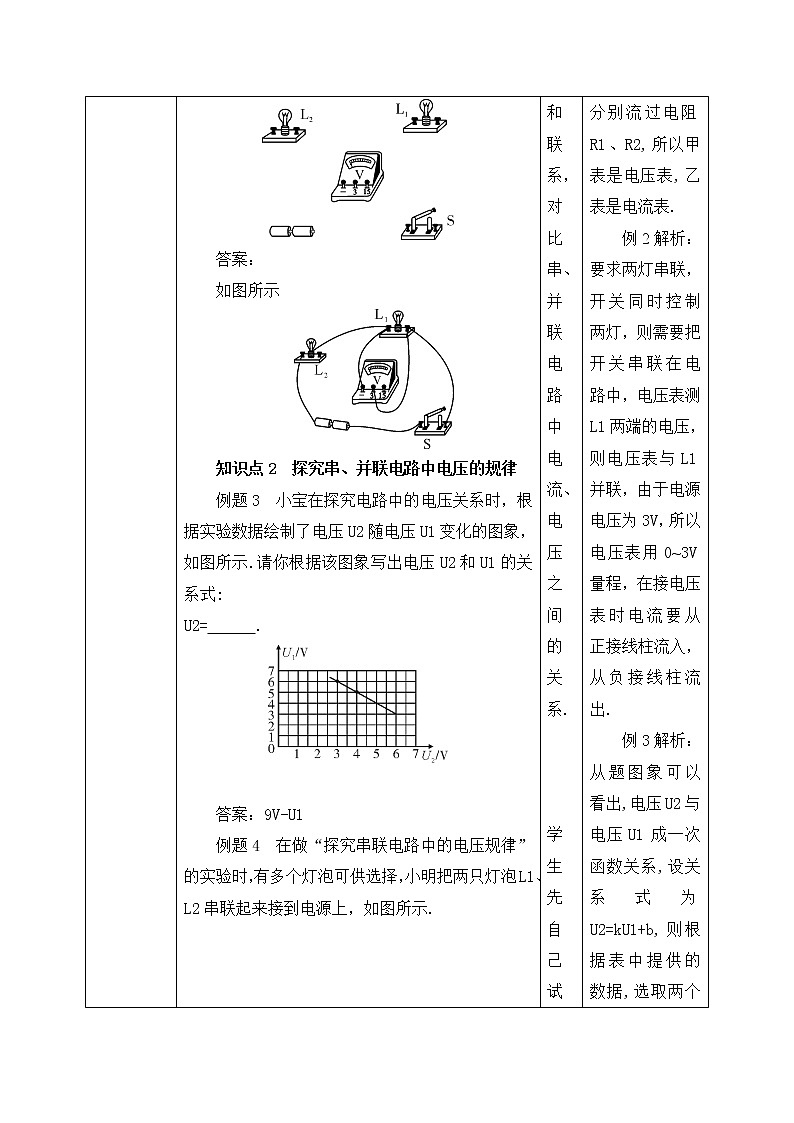 第16章《電壓 電阻》章末復習習題課教學設計第3頁