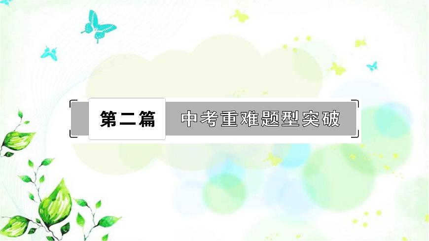 中考物理復習題型一估讀題作業(yè)課件第1頁