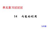 单元复习14 内能的利用【知识梳理】——2022-2023学年人教版物理九年级全册单元综合复习