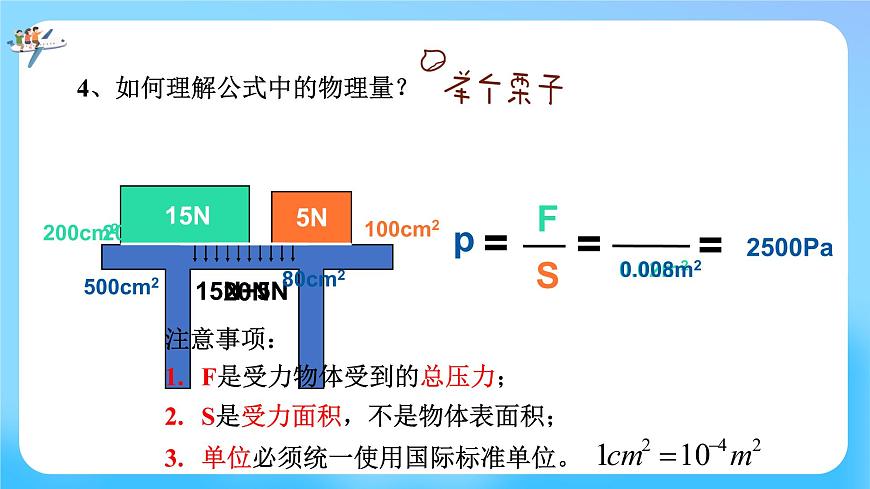 2023年中考物理+固體壓強(qiáng)+復(fù)習(xí)課課件PPT第4頁