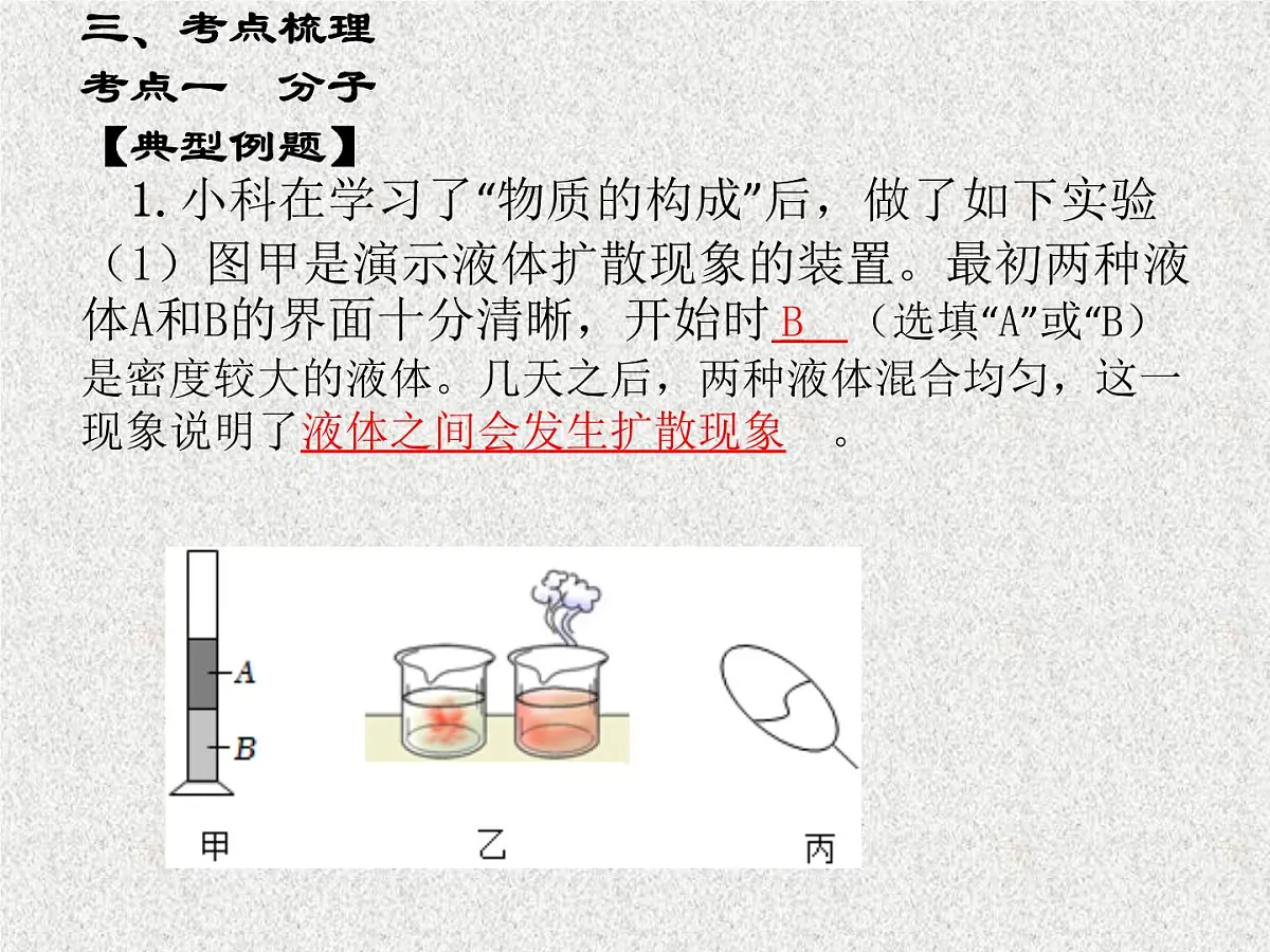 2023年中考物理复习--从粒子到宇宙 课件第4页