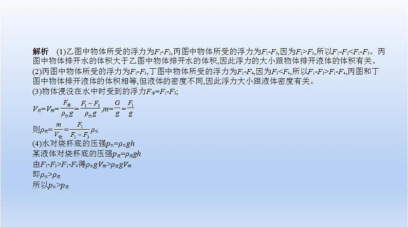 中考物理二轮复习习题课件专题七 浮力 (含答案)第7页