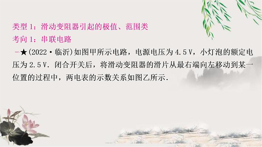 中考物理復(fù)習(xí)專題5極值、范圍類相關(guān)計(jì)算教學(xué)課件第6頁