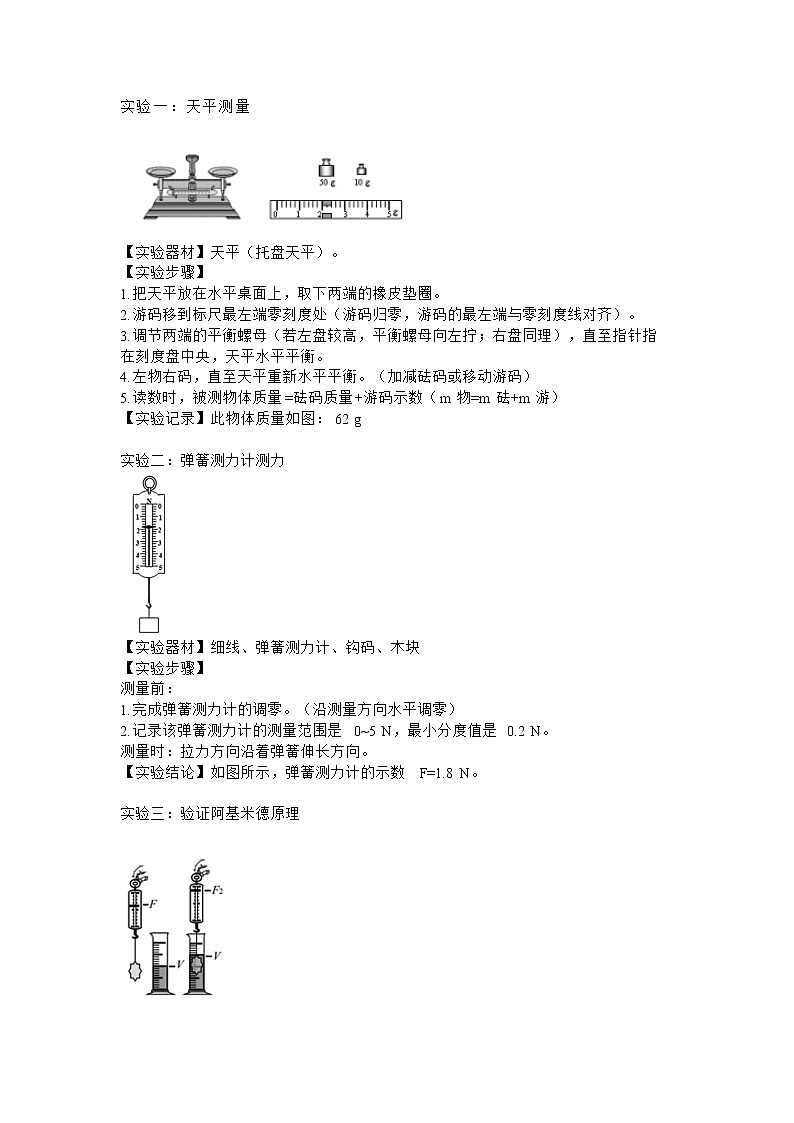 15个初中物理实验第1页