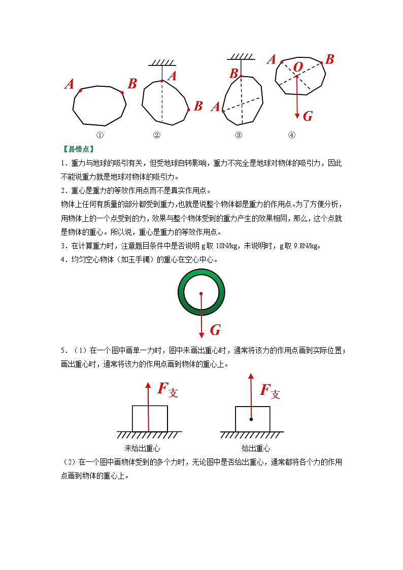 8.2重力 力的示意图(解析版)第3页