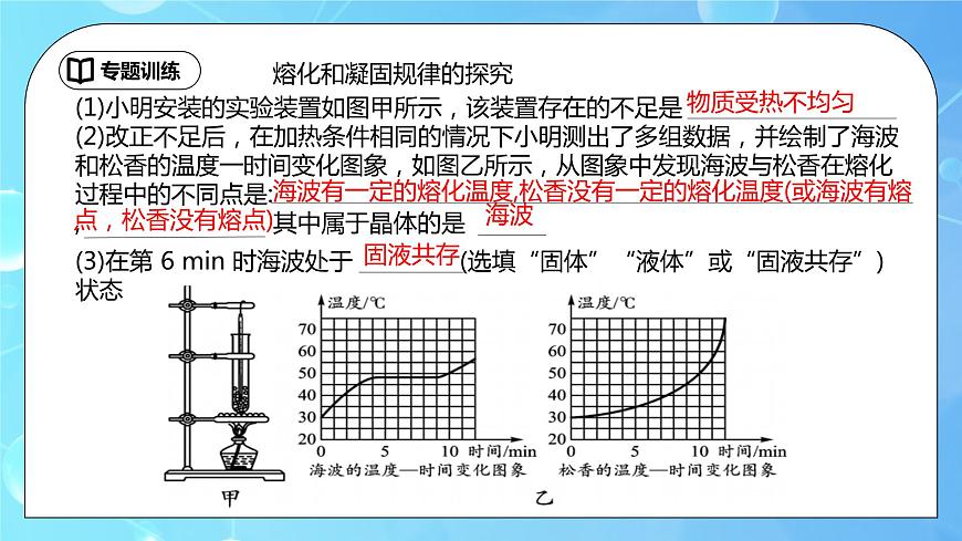 第3章《物態(tài)變化》專題復習習題課精品課件第6頁
