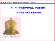 2.2 物体的质量及其测量-北师大版八年级物理上册同步备课课件（ppt）