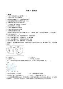 【期末专题练习】2022-2023学年（沪教版·上海）八年级物理下学期期末满分冲刺练习：专题04 机械能（原卷+解析）