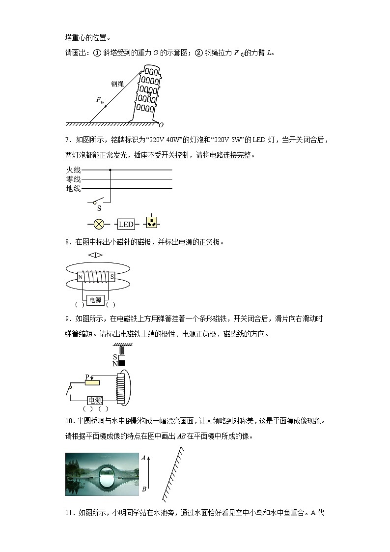 专题03 作图题-中考物理重难题型满分冲刺集训(全国通用)02