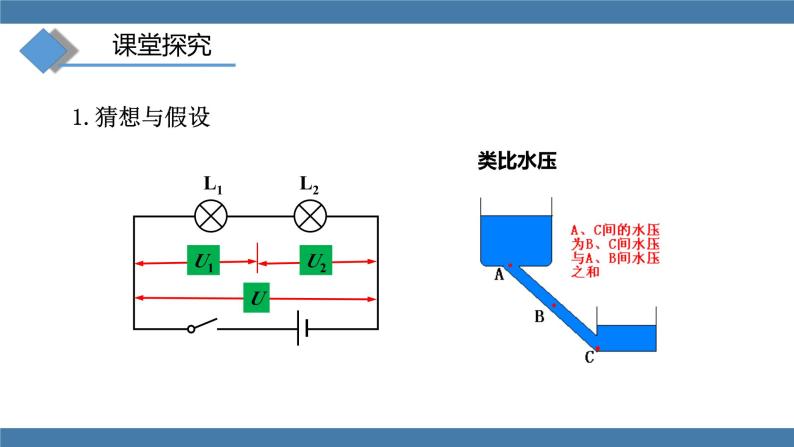 沪科版九年级物理全一册课件 第十四章 第五节 测量电压 第二课时05