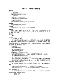 人教版八年级物理上册教案：第五章 第5节 显微镜和望远镜