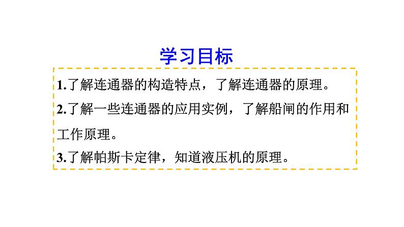 沪科版物理八年级8.2.2 液体压强的应用(课件PPT)02