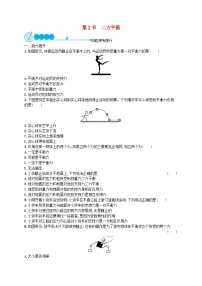 初中物理人教版八年级下册第八章 运动和力8.2 二力平衡课堂检测