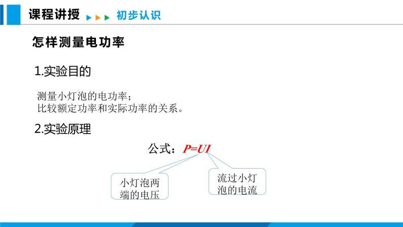 16.3 测量电功率（课件）沪科版物理九年级全一册04