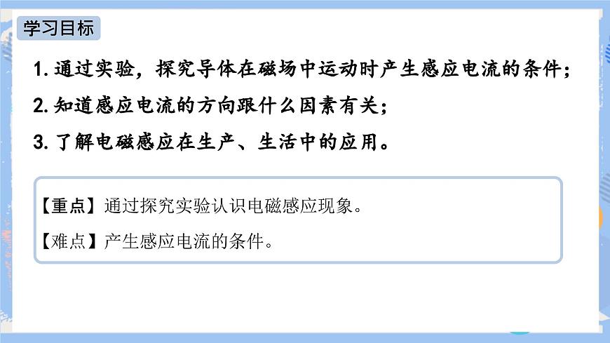 第20章 第5節(jié) 磁生電（第一課時(shí)）課件第2頁(yè)