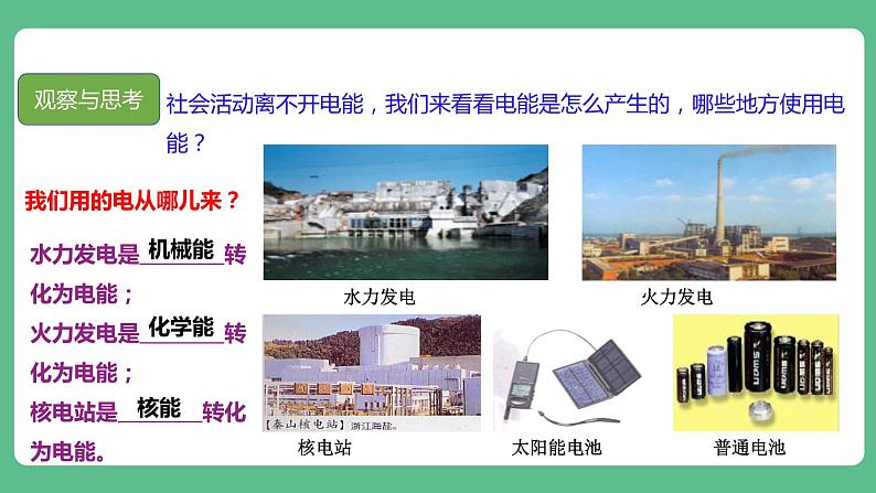 人教版九年级物理18.1 电能 电功 课件04