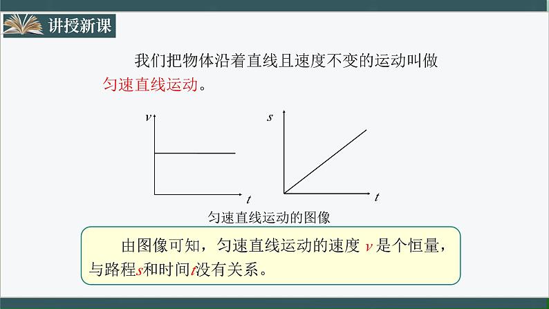 人教版八年级物理八年级上册1.3.2《运动的快慢》课件第7页