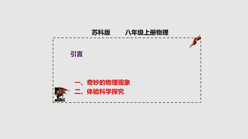 引言(课件)八年级物理上册同步备课(苏科版)第1页