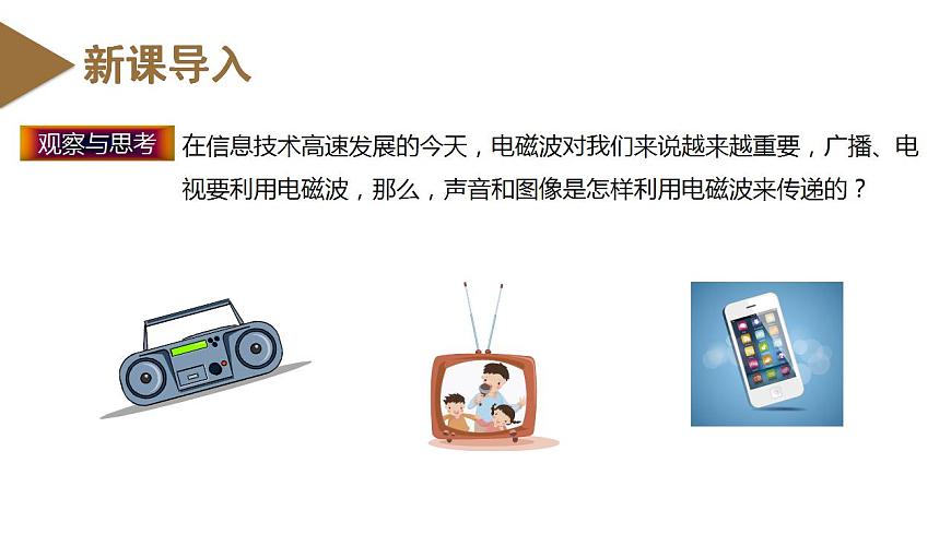 精編九年級全一冊物理同步備課系列（人教版）第21.3節(jié)  廣播、電視和移動通信（教學(xué)課件）第3頁
