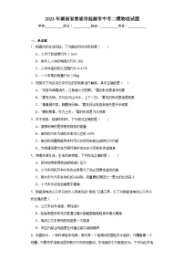 2023年湖南省婁底市漣源市中考二模物理試題（含解析）