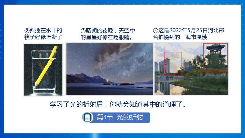 人教版八上物理 4.4 光的折射 课件+内嵌式视频+练习（原卷版+解析版）07