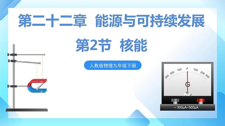 人教物理九下 第22章第2節(jié)  核能 課件第1頁