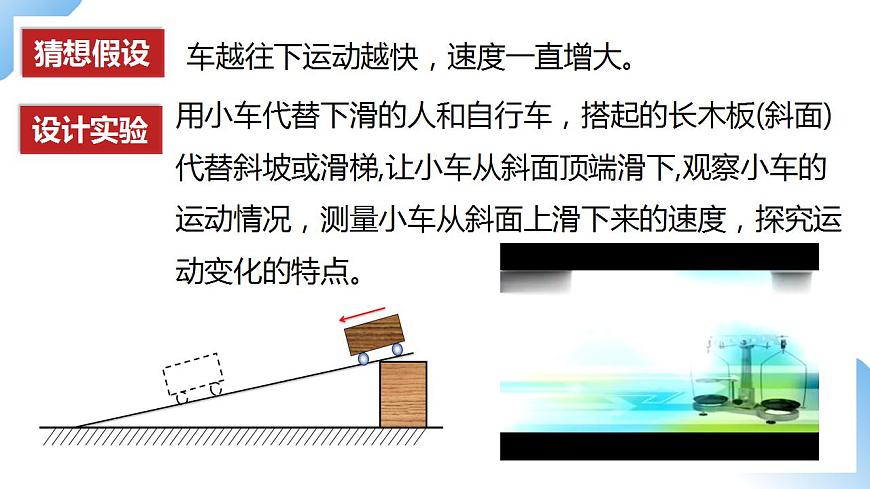 人教物理八上 1.4 測量平均速度 課件PPT第3頁