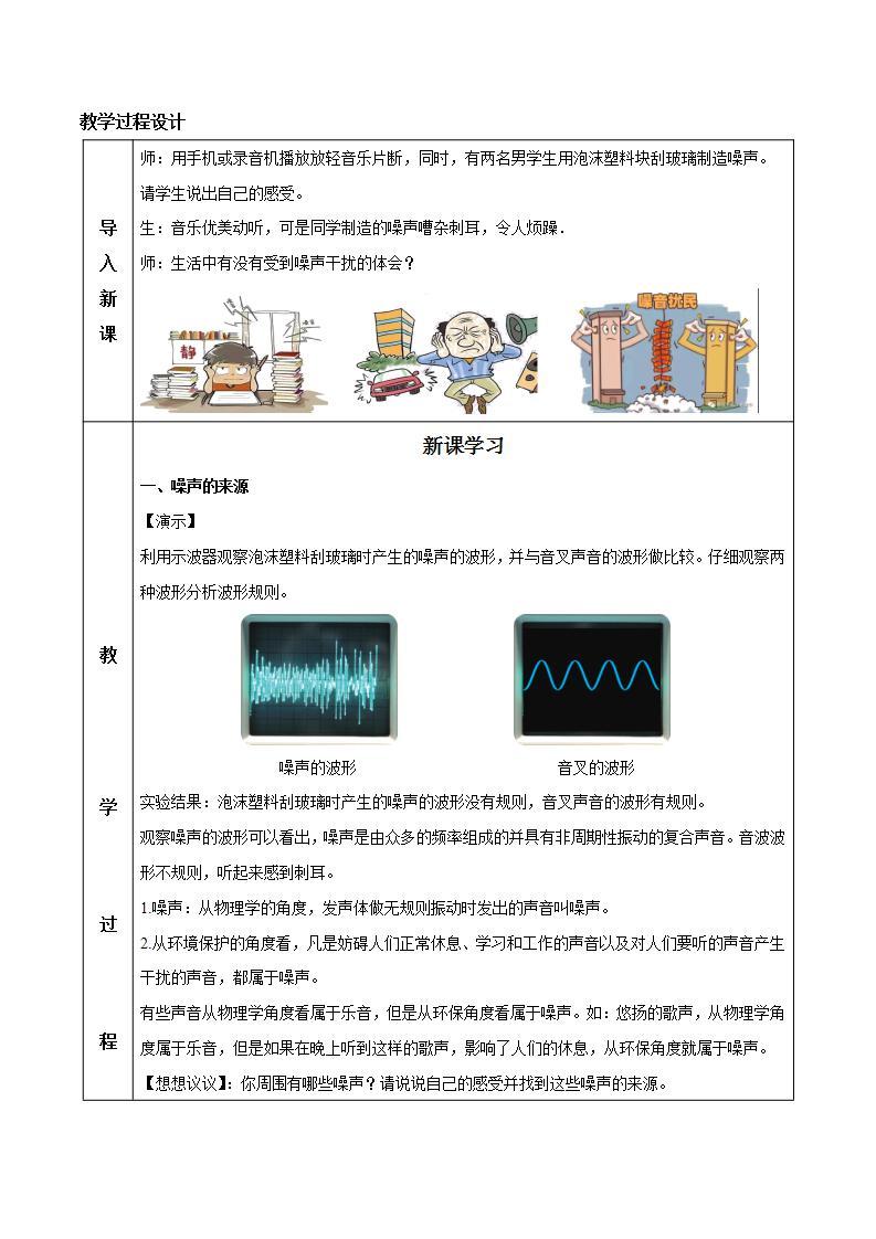 人教物理八上-2.4 噪声的危害和控制 课件+教案+导学案+练习+素材02