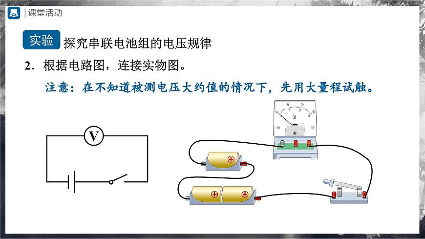 16.2串、并聯(lián)電路中電壓的規(guī)律 第4頁