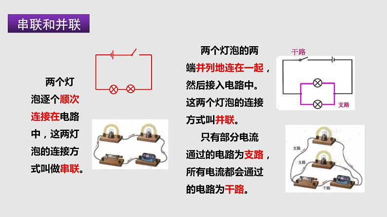 14.3 连接串联电路和并联电路(课件)-2023-2024学年度九年级物理上学期同步精品课堂(沪科版)第8页