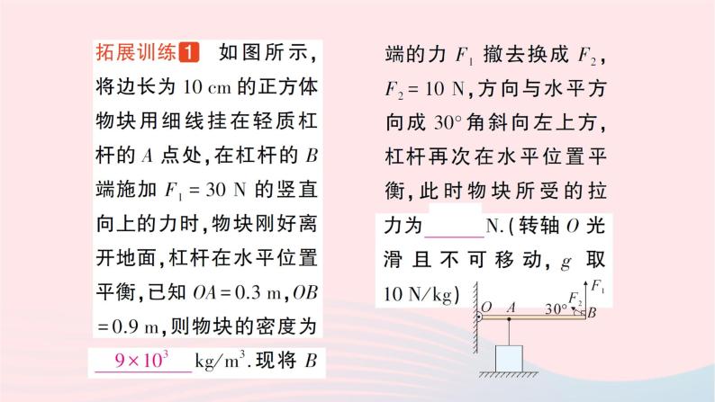 2023八年级物理下册第十章机械与人专题五简单机械的综合计算作业课件新版沪科版04