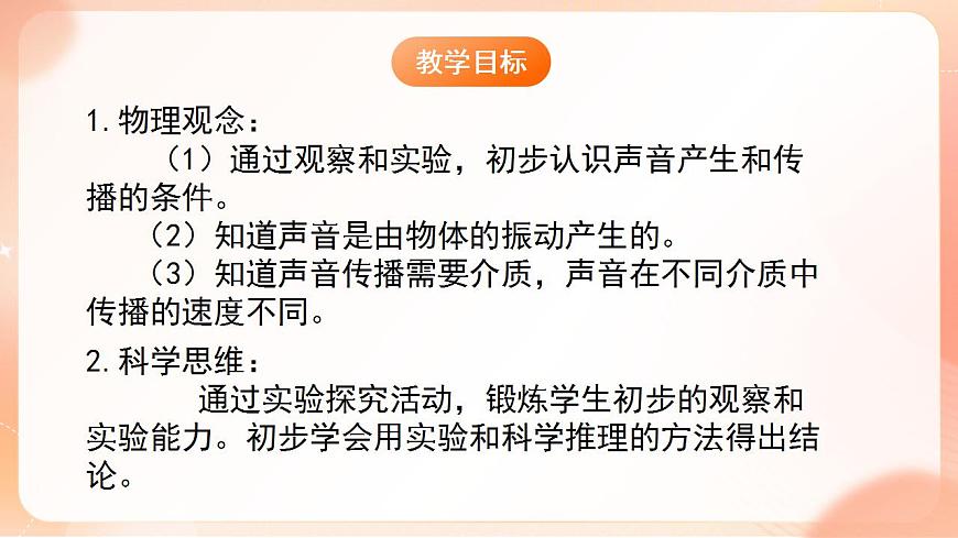 【核心素養(yǎng)】人教版物理八年級(jí)上冊(cè)      2.1《  聲音的產(chǎn)生與傳播》課件第2頁(yè)