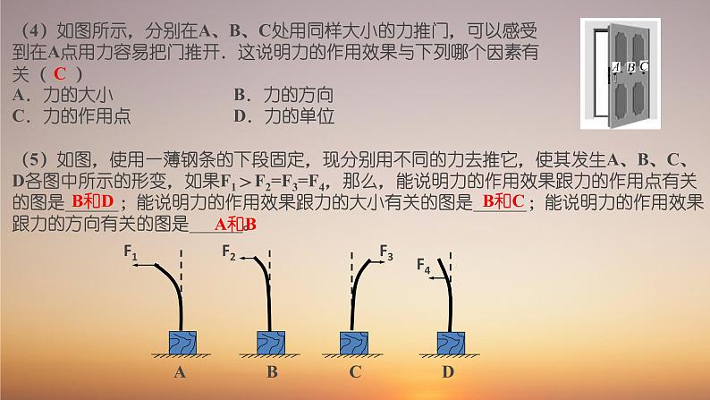 年中考物理复习梳理 7--力课件PPT第6页