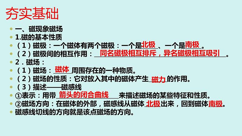 中考物理一轮复习课件 第二十章 电与磁02