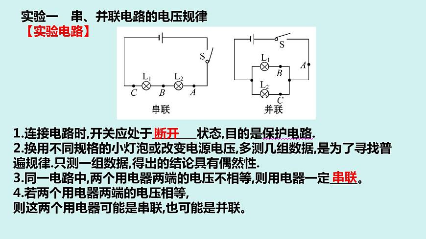中考物理復(fù)習(xí)----第十六章 電壓 電阻課件PPT第7頁(yè)