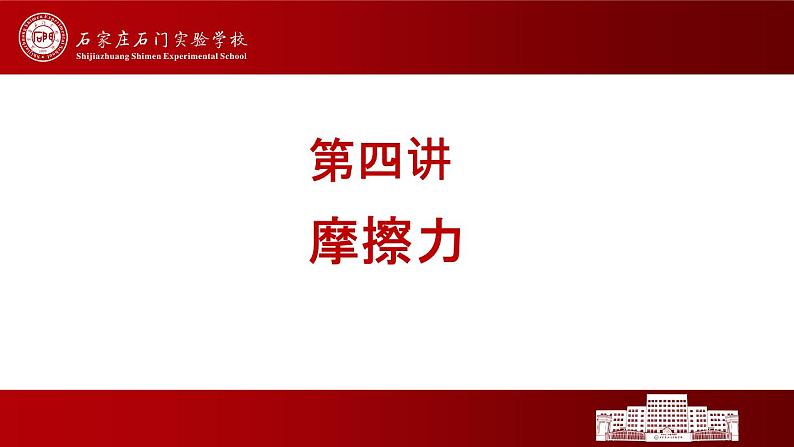 -中考物理复习 摩擦力课件PPT第1页