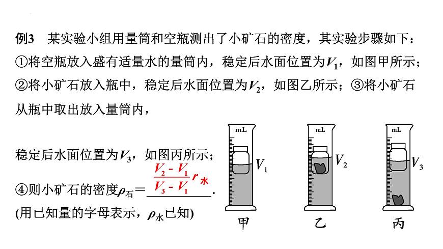 中考物理專(zhuān)項(xiàng)突破復(fù)習(xí)課件：浮力法測(cè)密度第5頁(yè)
